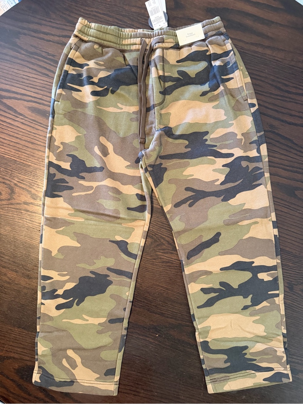 Hollister Men’s Camo Jogger Sweatpants - Olive & Tan
